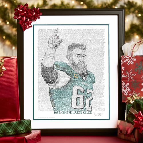 Kelce framed holiday 1