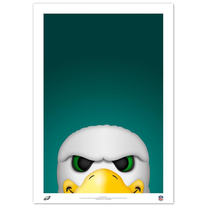 PHL swoop mascot philadelphia eagles a m