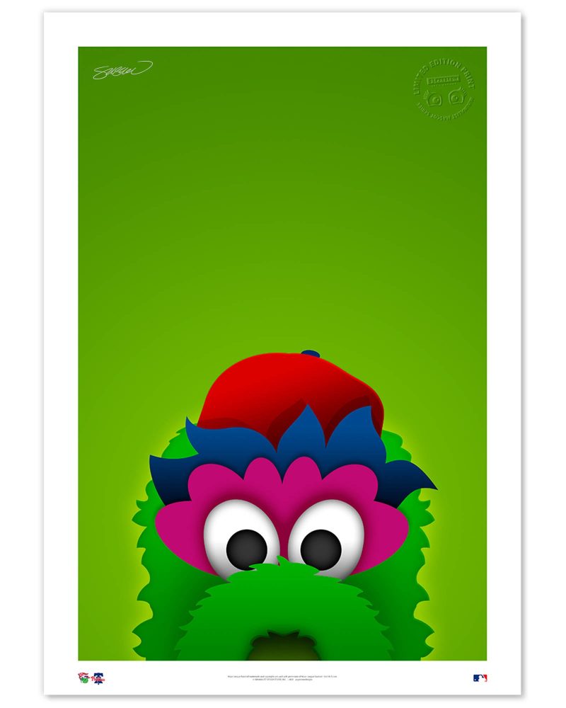 PHL3 phillie phanatic mascot philladelphia phillies L P