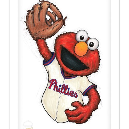 PHL3mw sesame street elmo philadelphia phillies L P