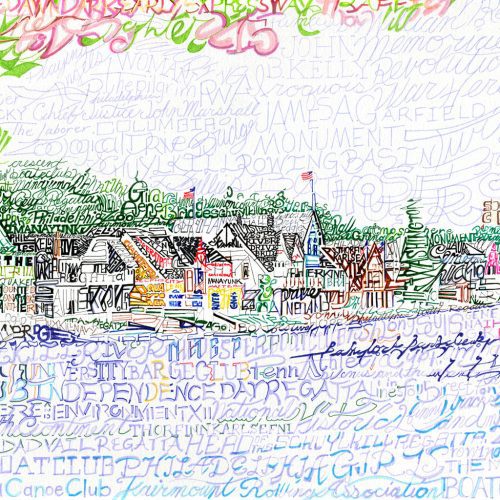 artofwords Boathouserow poster