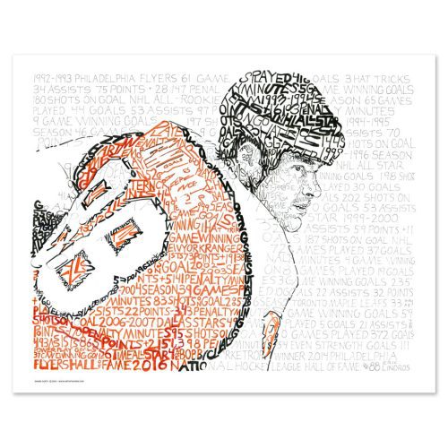 artofwords ericlindros wallart