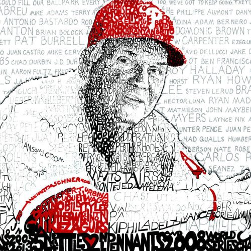 artofwords philadelphiaphillies charliemanuel wallart