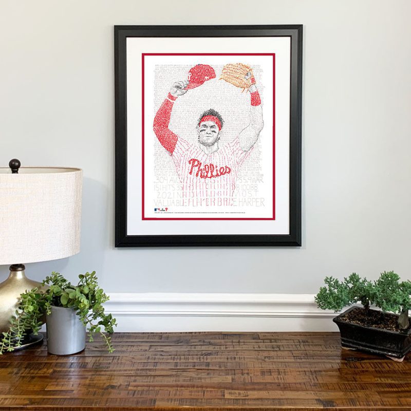 bryce harper framed