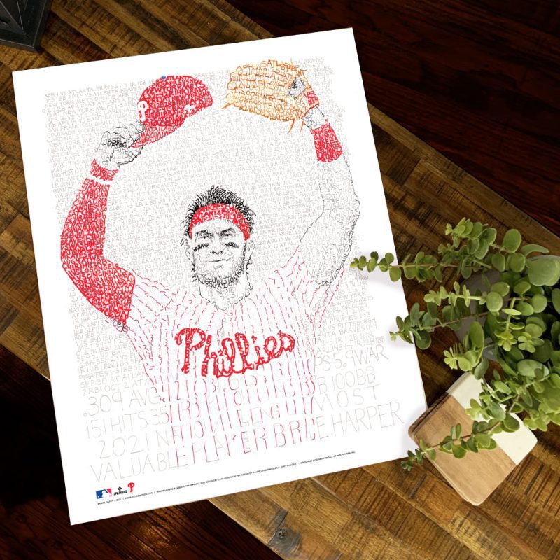 bryce harper unframed