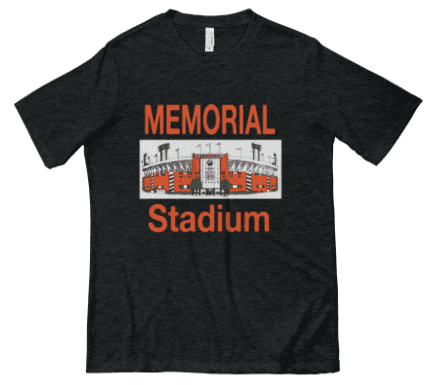 memorial stadium shirt